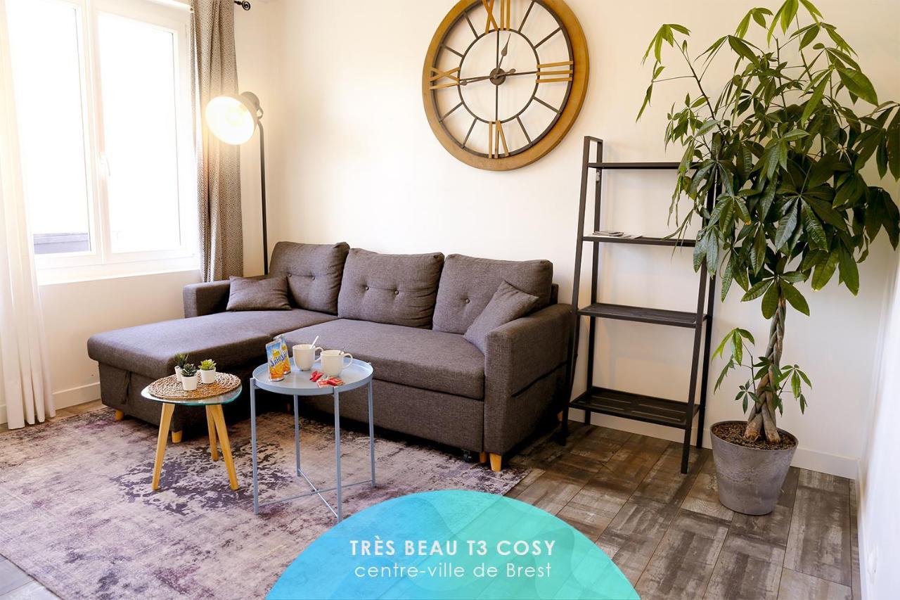 Kailhenn: Joli T3 Cosy, Bien Equipe, Proche Tram Apartment เบรสต์ ภายนอก รูปภาพ